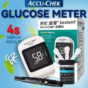 Glucometer with test strips