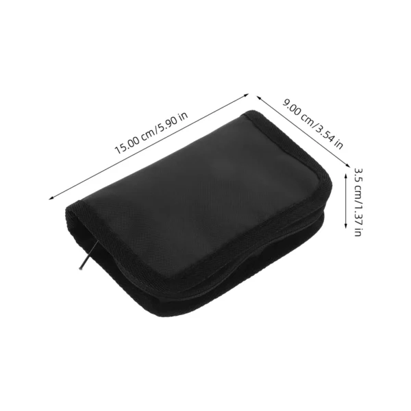 ⁦Monitor Case Bag Portable Blood Glucose Meter Pouch Travel Storage Blood Glucose Meter Case Glucometer Device Storage Case⁩ - الصورة ⁦4⁩